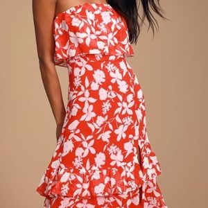 Brand new with tags cute red dress